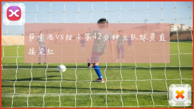 萨索洛vs纽卡第42分钟主队球员直接染红